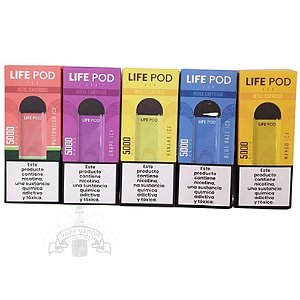 Refil 5000 Puff para Life Pod ECO - Varios sabores